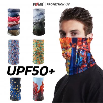 ผ้าบัฟ รุ่น Nature  UPF50+  ไร้ตะเข็บ ผ้าบัฟกันแดด ผ้าบัฟมอไซค์  ผ้าบัฟวิ่ง